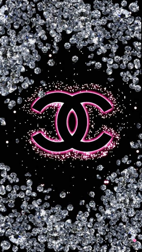 cc coco chanel bling wallpapers|Coco Chanel background.